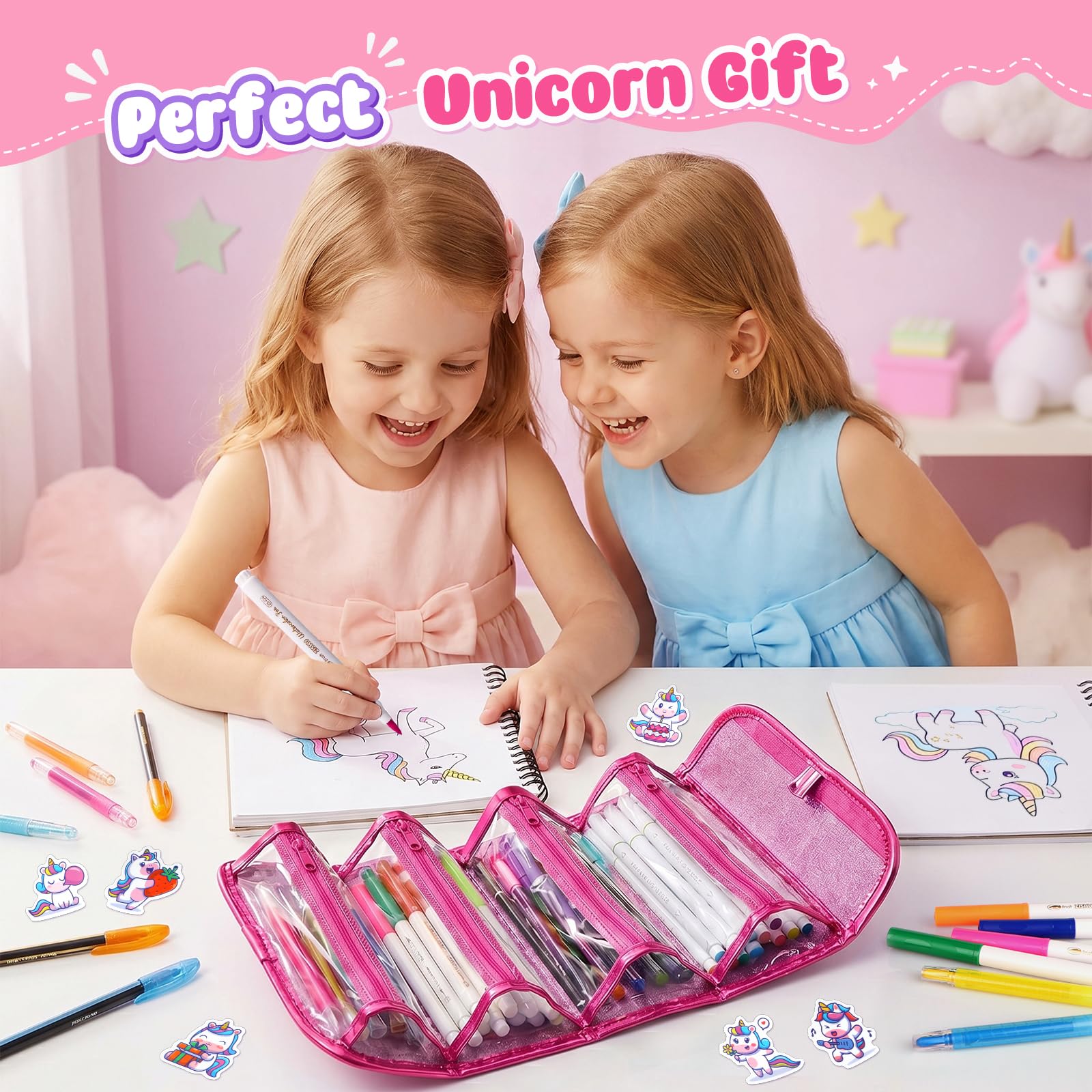 Amazon.com: beefunni 68PCS Washable Markers Set for Kids 4-8, Art
